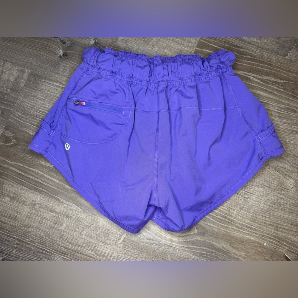 Lululemon Work It Out Short Power Purple Size 6 - Picture 5 of 13